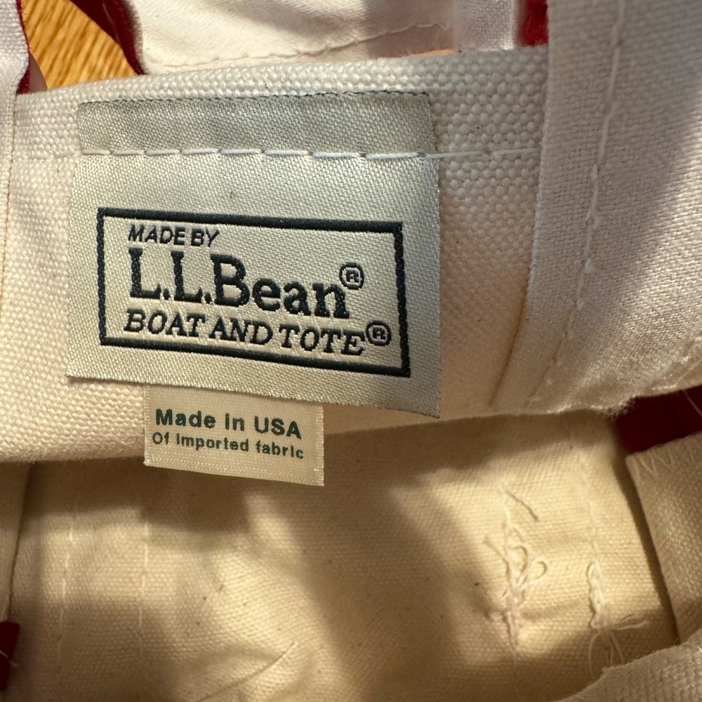 Ll Bean - Small Tote Bag - Pawprint Design - Picture 2 of 7